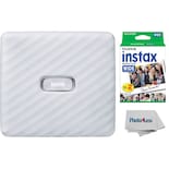 Impresora Fujifilm Instax Link Wide Ash White Con Película Y Tela - Venta Internacional.