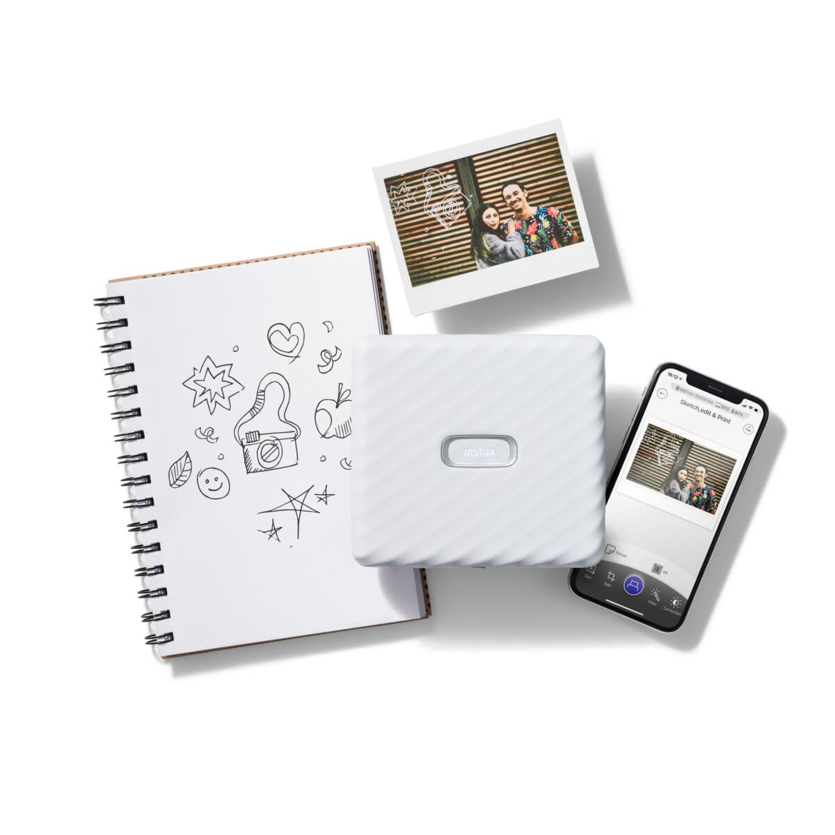 Foto 3 | Impresora Instax Fujifilm Instax Link Wide White 2023 Bundle - Venta Internacional.