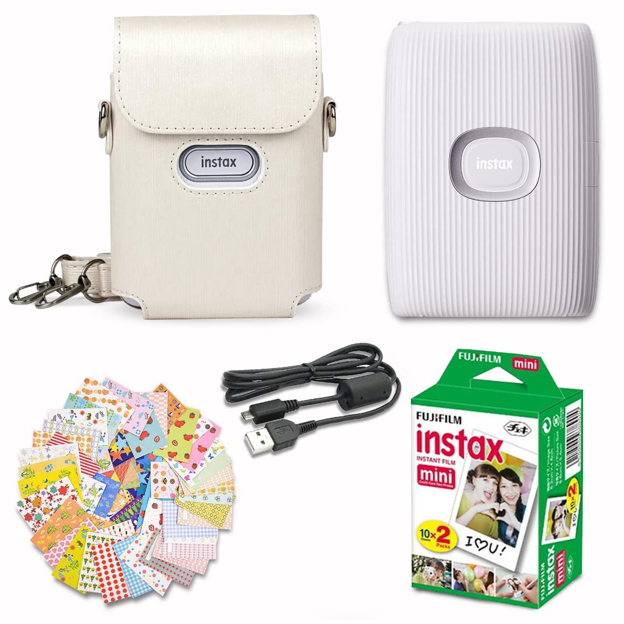 Impresora Para Smartphone Fujifilm Instax Mini Link 2 Clay White - Venta Internacional.