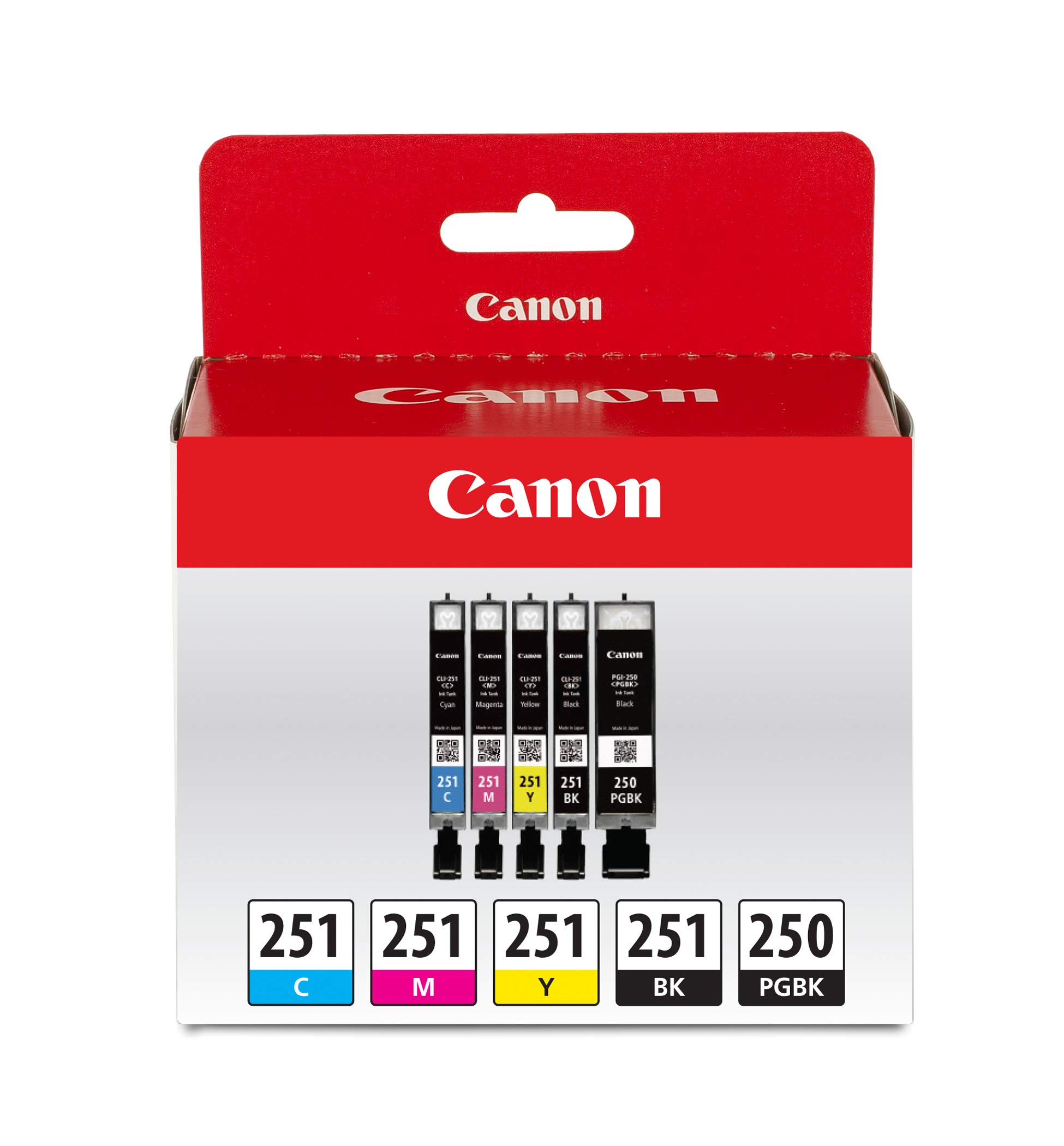 Foto 2 pulgar | Cartucho De Tinta Canon Pgi-250xl Negro Y Color Cli-251, Paquete De 4 - Venta Internacional.