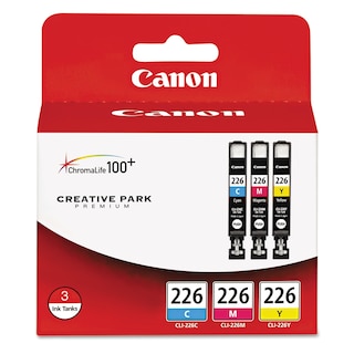Foto 1 | Cartucho De Tinta Canon Cli-226, Paquete De 3 Colores Para Ip4820, Mg5220 - Venta Internacional.