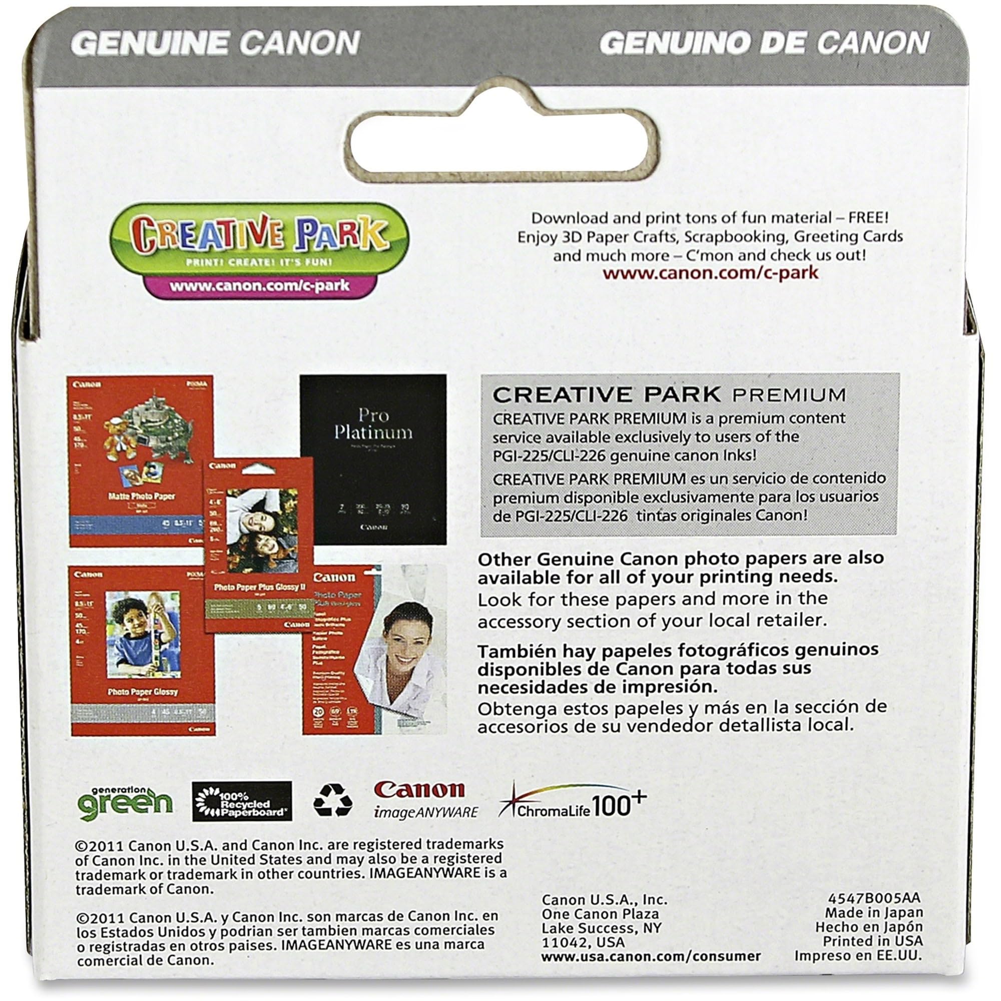 Foto 4 pulgar | Cartucho De Tinta Canon Cli-226, Paquete De 3 Colores Para Ip4820, Mg5220 - Venta Internacional.