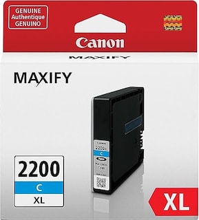 Foto 2 | Tanque De Tinta Canon Canonink Maxify Pgi-2200 Xl, Pigmento Cian - Venta Internacional.