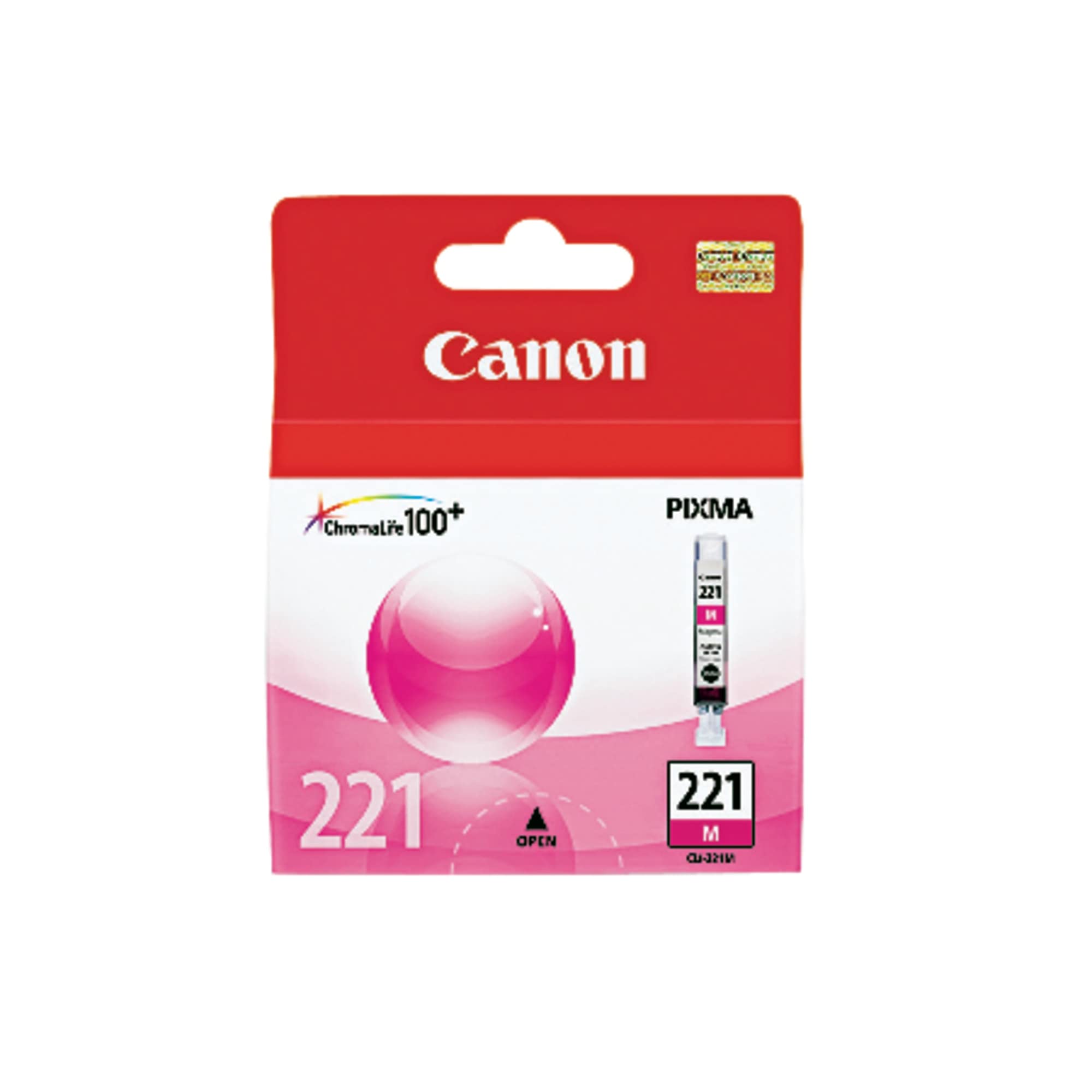 Foto 2 pulgar | Tinta Para Impresora De Inyección De Tinta Canon Cli-221 Magenta Compatible - Venta Internacional.