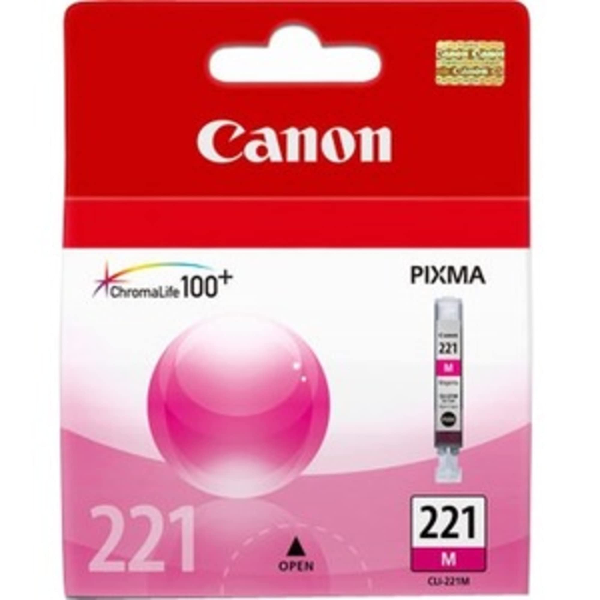Foto 5 pulgar | Tinta Para Impresora De Inyección De Tinta Canon Cli-221 Magenta Compatible - Venta Internacional.