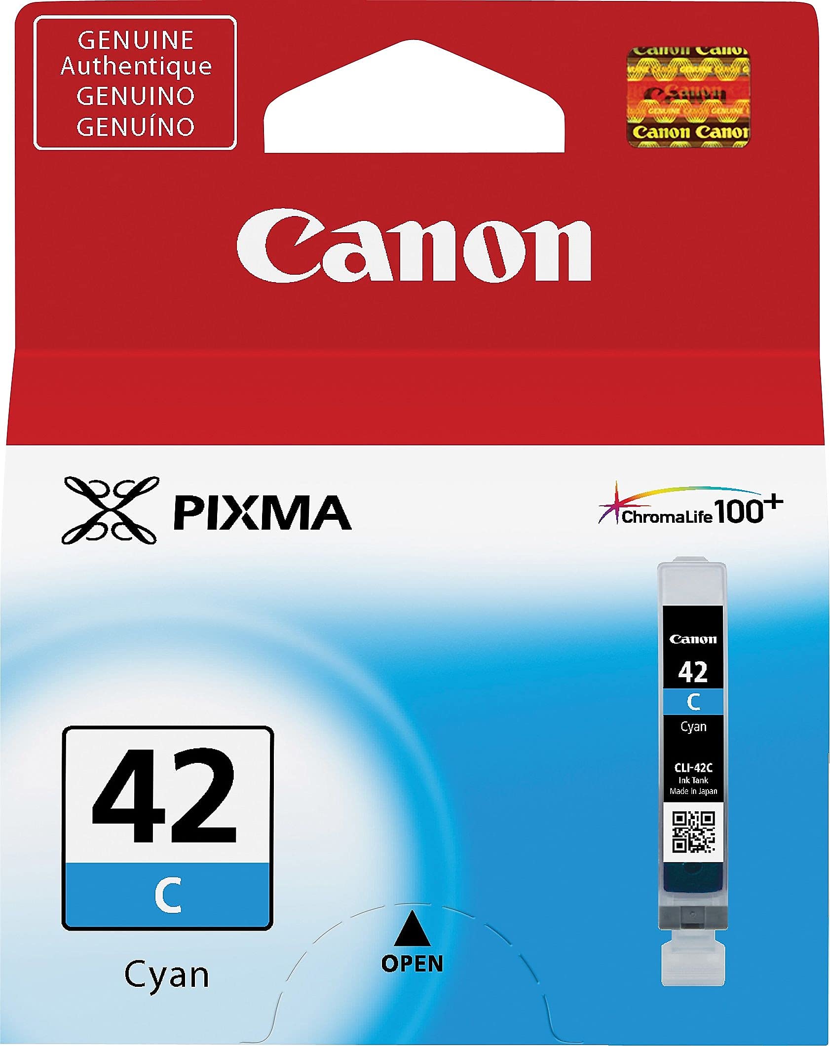 Foto 2 pulgar | Depósito De Tinta Canon Cli-42 C, Color Cian, Compatible Con Pixma Pro-100 - Venta Internacional.