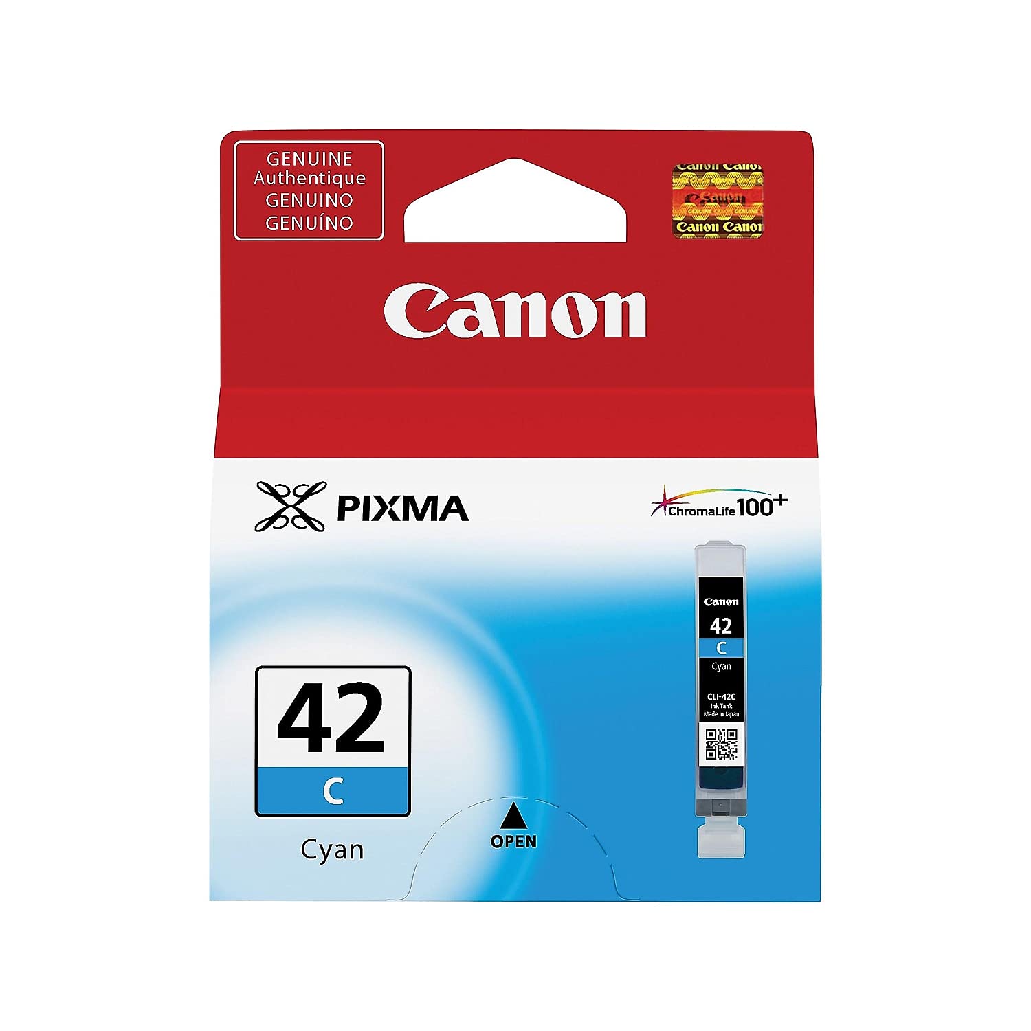 Foto 3 pulgar | Depósito De Tinta Canon Cli-42 C, Color Cian, Compatible Con Pixma Pro-100 - Venta Internacional.