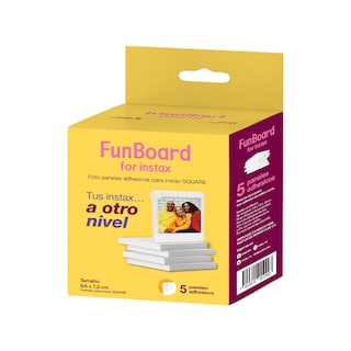 Foto 6 | Paquete Instax Sq Link Blanca + Funboard