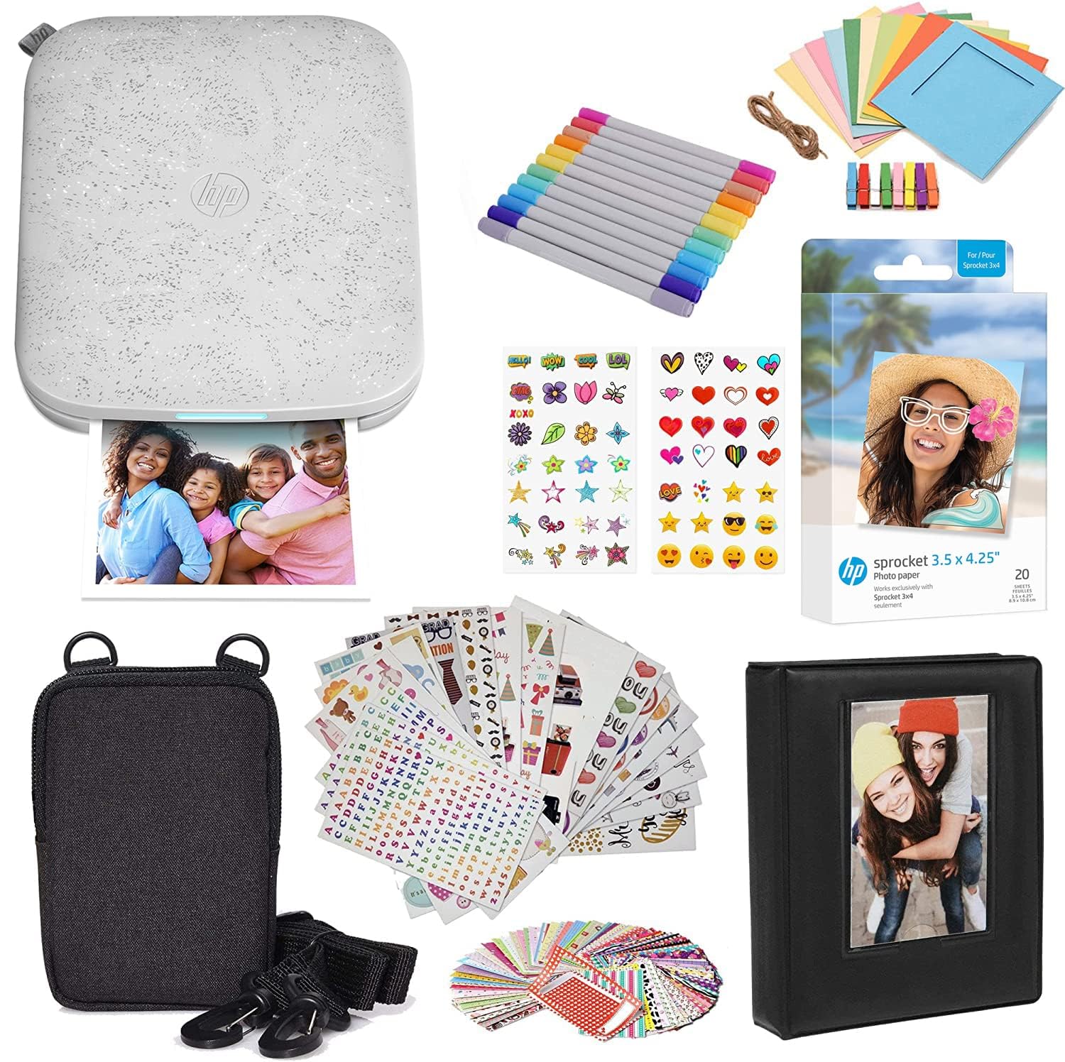Foto 2 pulgar | Impresora Fotográfica Instantánea Hp Sprocket 3x4 - Venta Internacional