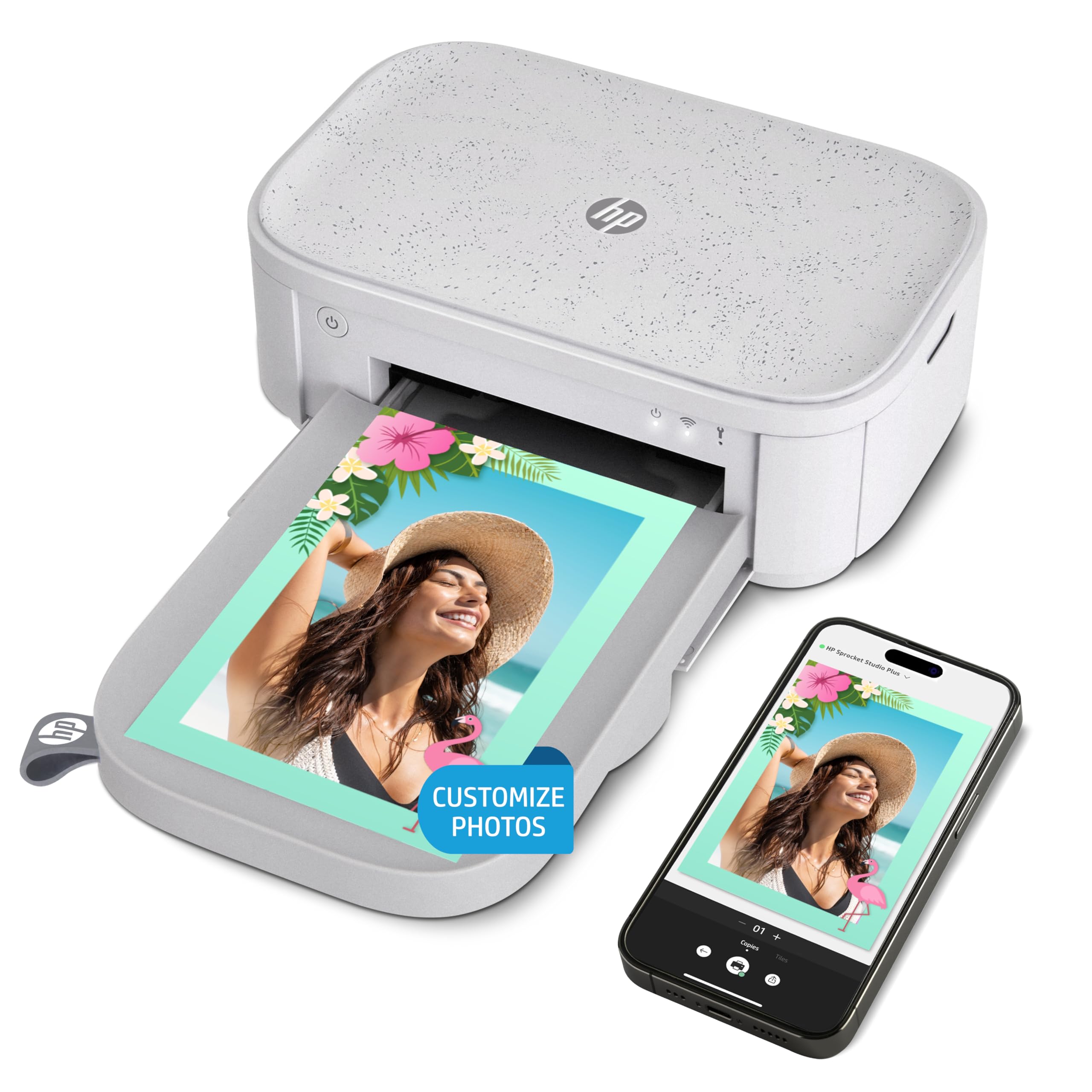 Foto 2 pulgar | Impresora Fotográfica Instantánea Inalámbrica Hp Sprocket Studio Plus - Venta Internacional