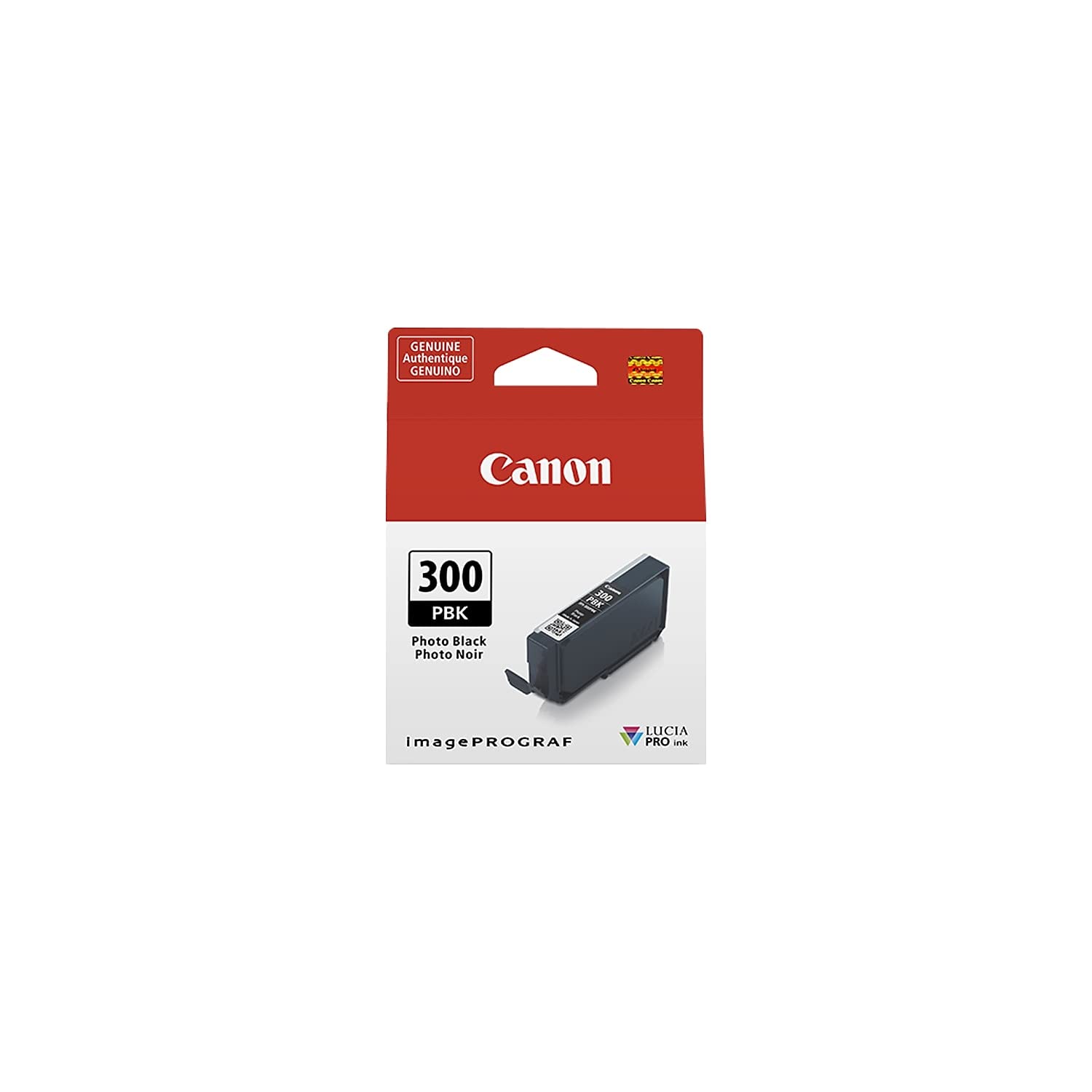 Tanque De Tinta Canon Pfi-300, Foto Original, Negro, Para Pro-300 - Venta Internacional.