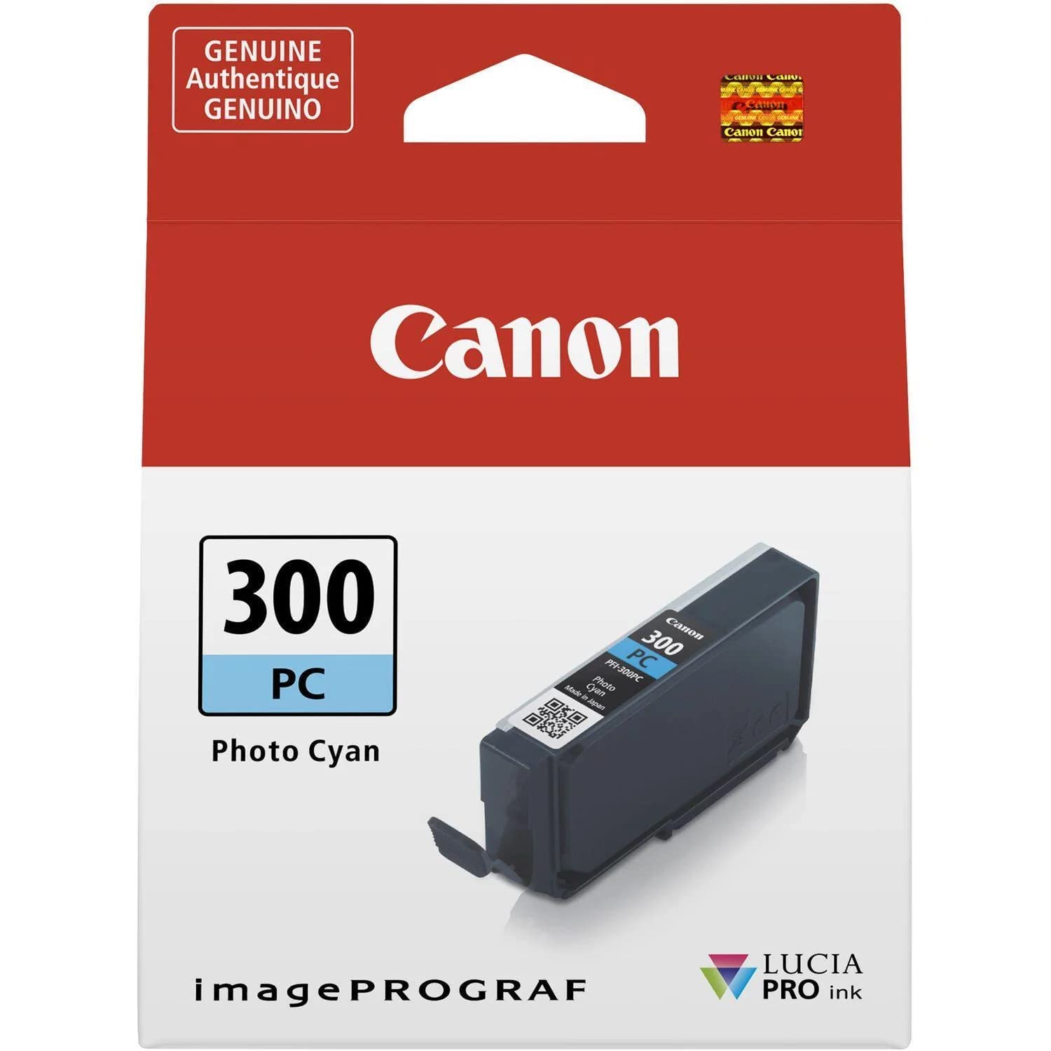 Foto 3 pulgar | Tinta Canon Pfi-300 Lucia Pro Photo Cyan Para Imageprograf Pro-300 - Venta Internacional.