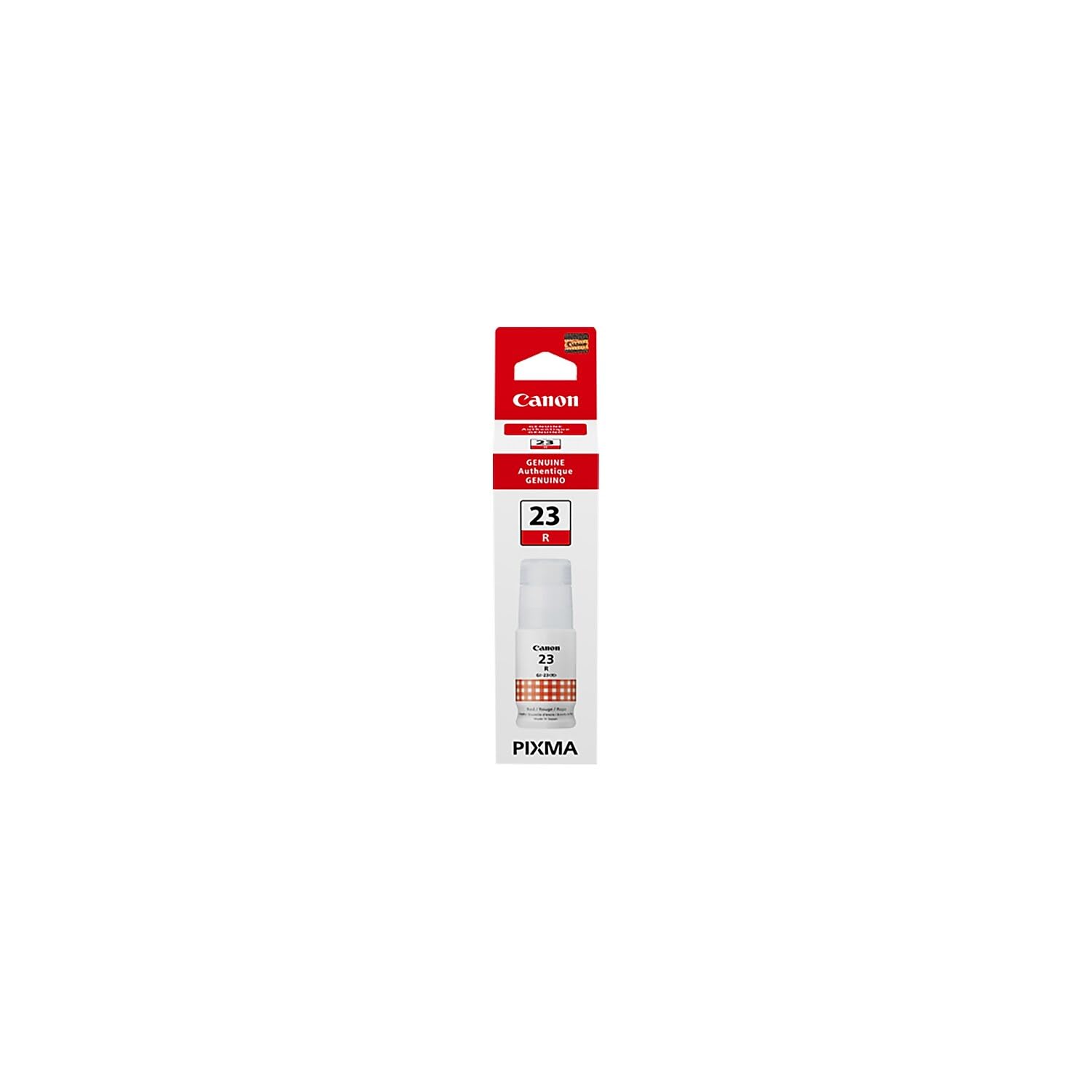 Foto 2 pulgar | Botella De Tinta Canon Gi-23 Roja Genuina De 140 Ml Megatank G620 - Venta Internacional.