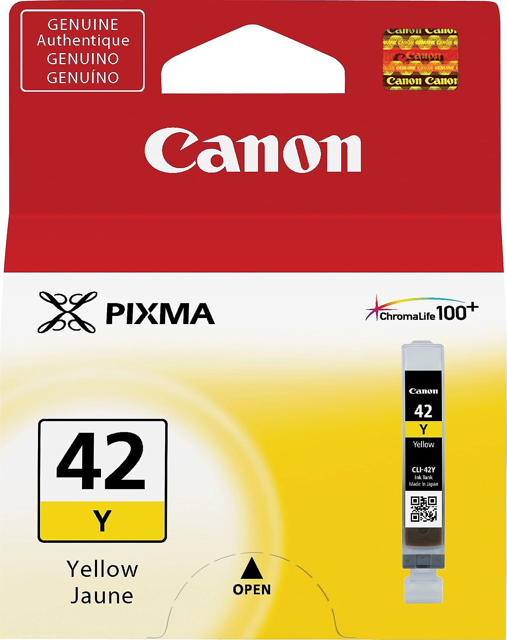 Foto 1 | Depósito De Tinta Canon Cli-42 Amarillo Genuino Para Pixma Pro-100 - Venta Internacional.
