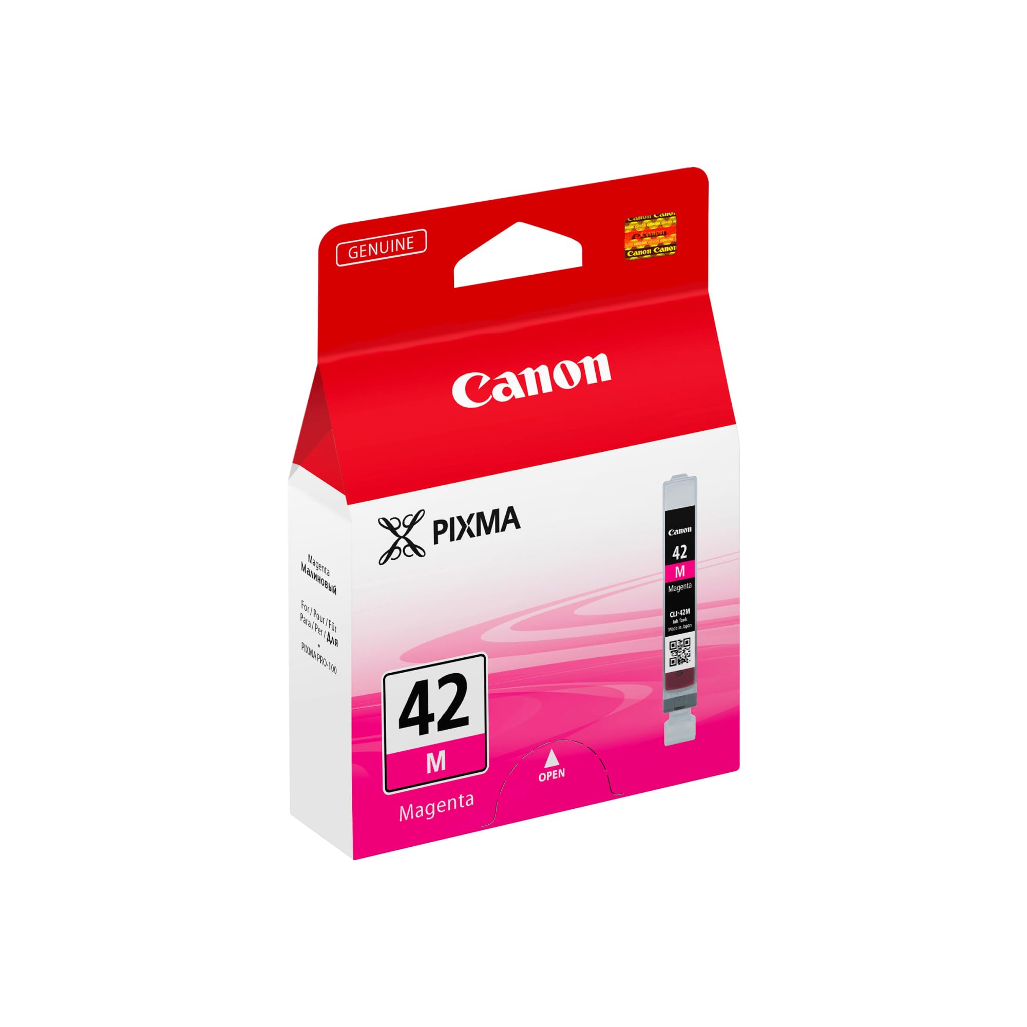 Foto 5 pulgar | Depósito De Tinta Canon Cli-42 Magenta Genuino Para Pixma Pro-100 - Venta Internacional.