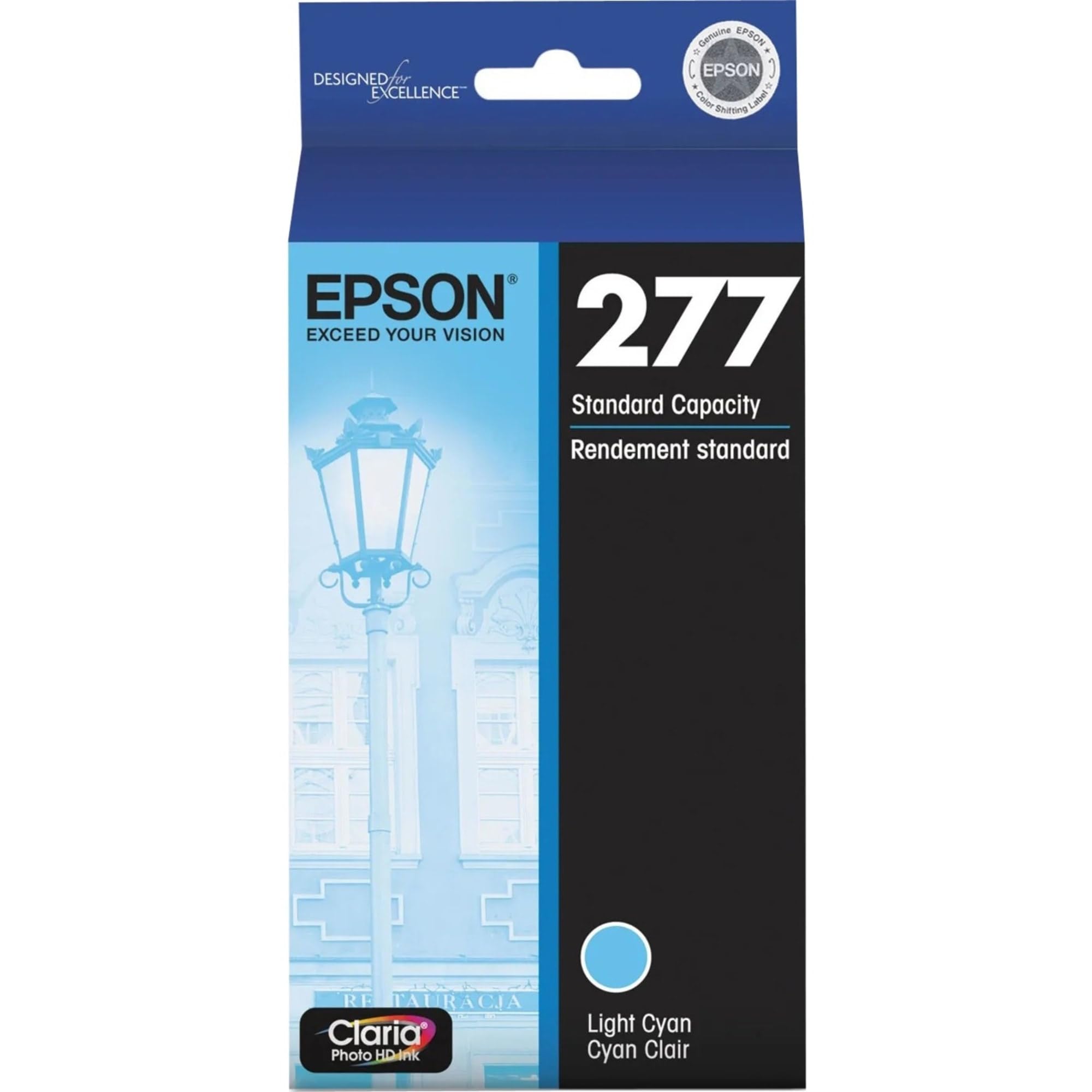 Foto 1 | Cartucho De Tinta Epson 277 Claria Photo Hd Light Cyan T277520 - Venta Internacional.