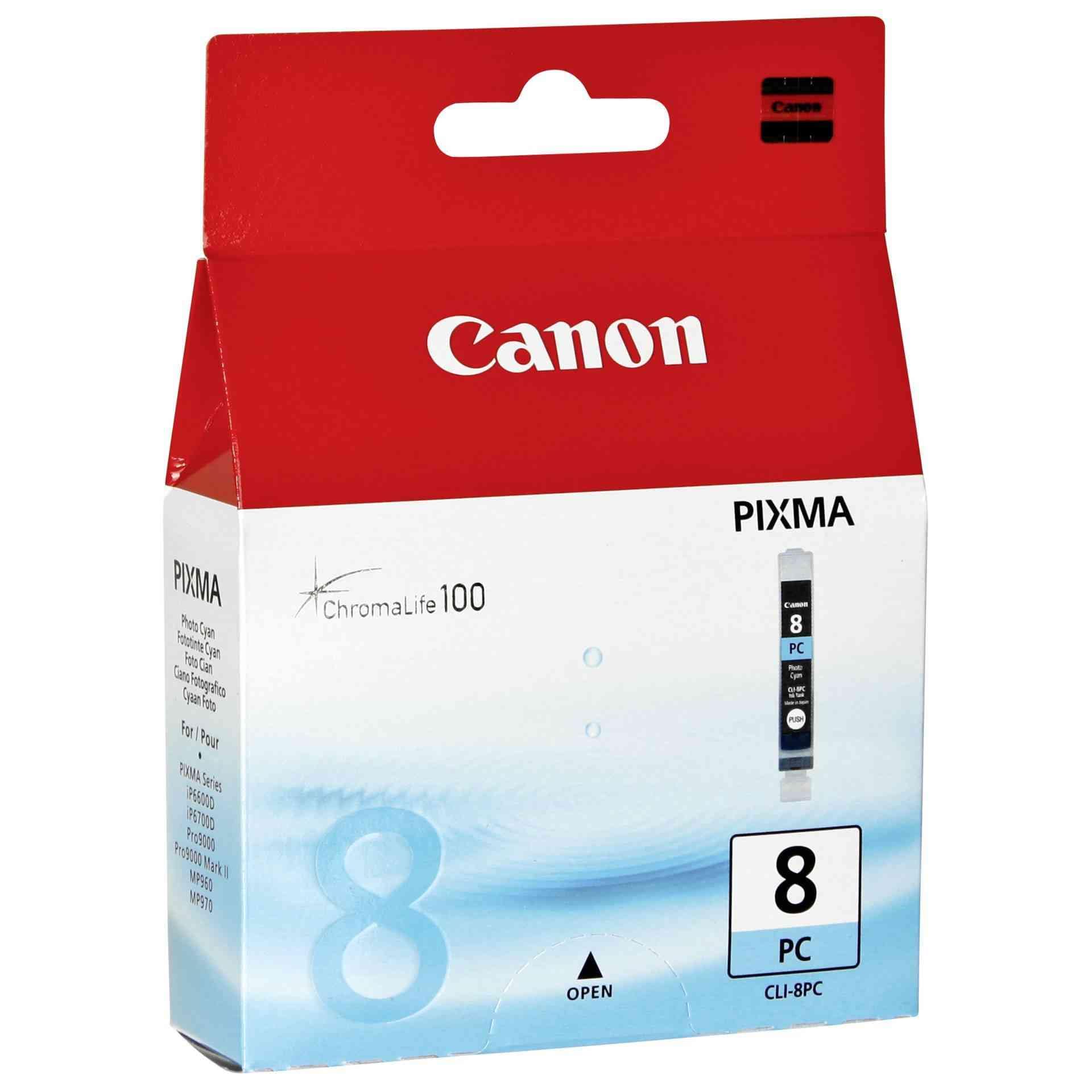 Foto 2 pulgar | Cartucho De Tinta Canon Cli-8pc Photo Cyan - Venta Internacional.