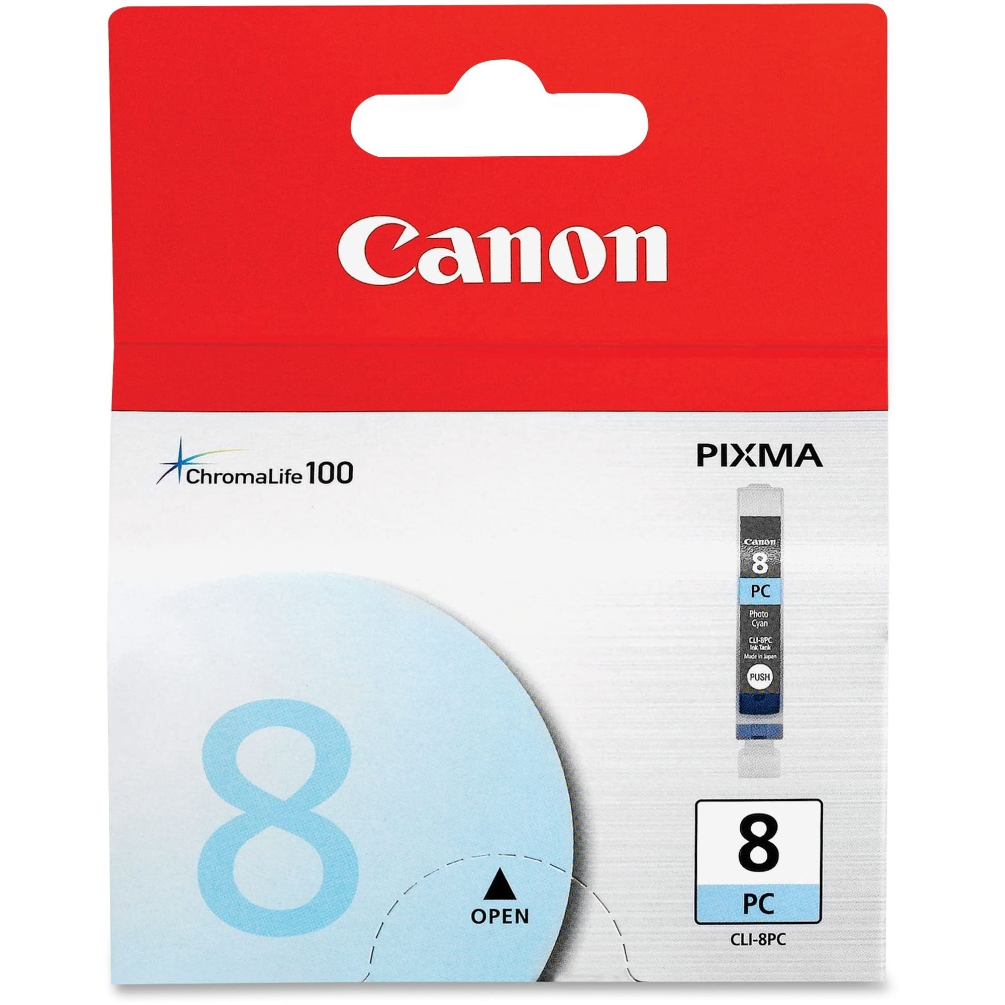Foto 4 pulgar | Cartucho De Tinta Canon Cli-8 Photo Cyan 13ml Ip6600d Ip6700d Mp950 Mp970/mp960 Pro9000 Pro9500mkii - Venta Internacio