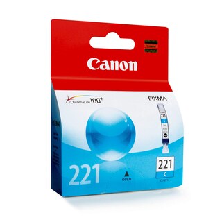 Foto 1 | Depósito De Tinta Canon Cli-221, Color Cian, Compatible Con Mp980, Mp560, Mp620 - Venta Internacional.