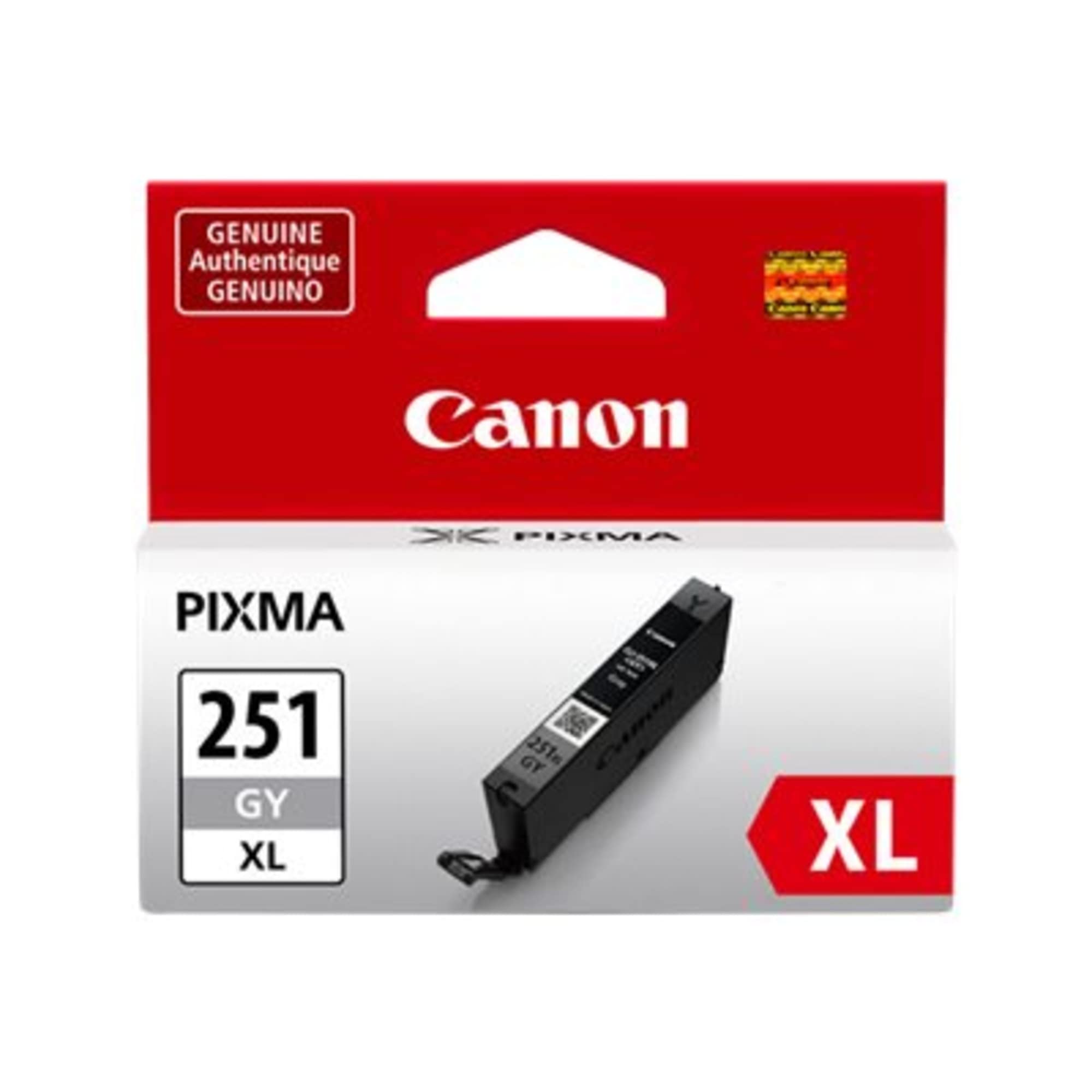 Foto 2 pulgar | Cartucho De Tinta Canon Cli-251xl Gris Compatible Con Ip8720, Mg6320 - Venta Internacional.