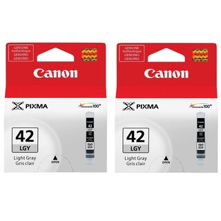 Foto 1 | Cartucho De Tinta Canon Cli-42 Gris Claro, Paquete De 2 - Venta Internacional.