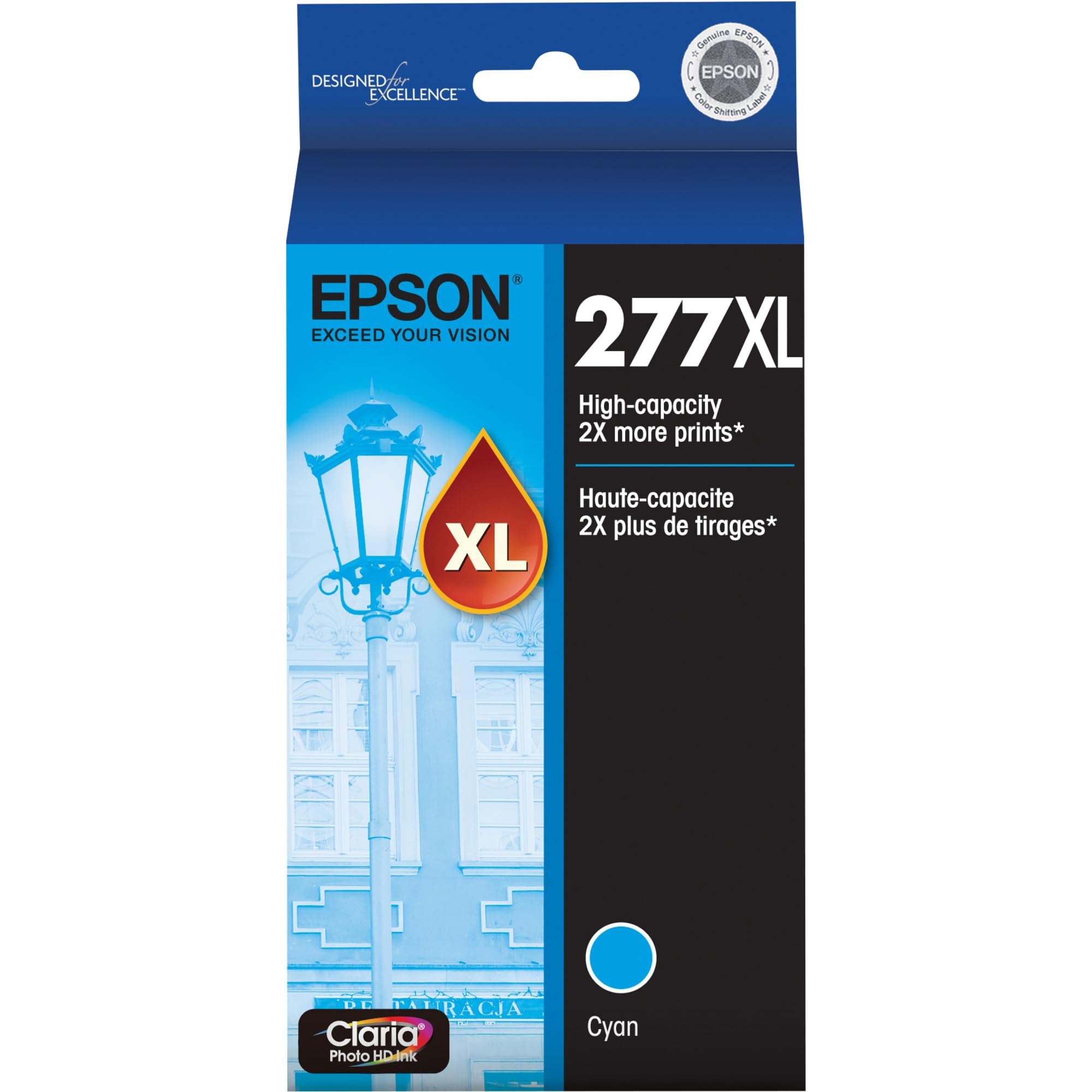 Cartucho De Tinta Epson 277 Claria Photo Hd Cyan T277xl220-s - Venta Internacional.