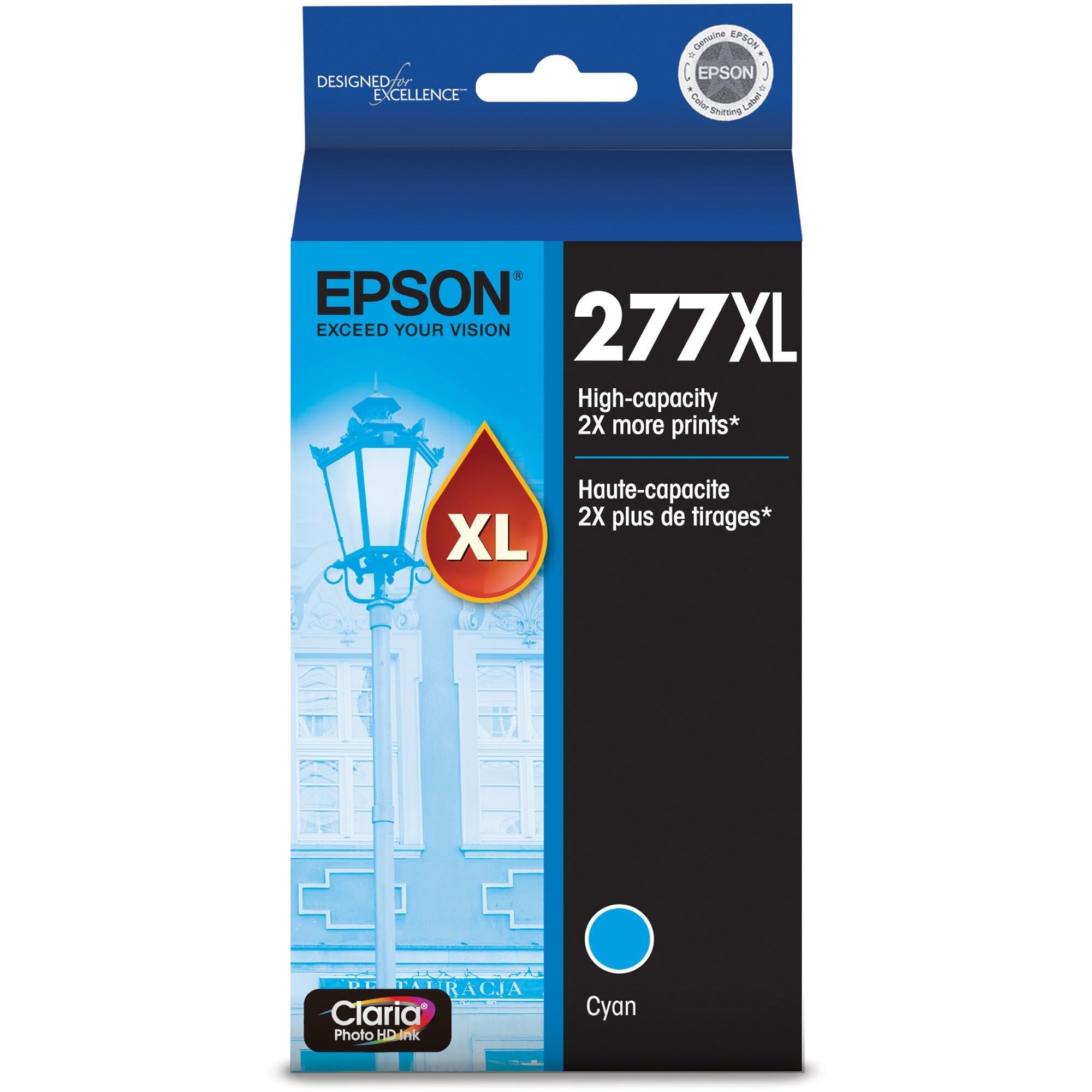 Foto 5 pulgar | Cartucho De Tinta Epson 277 Claria Photo Hd Cyan T277xl220-s - Venta Internacional.