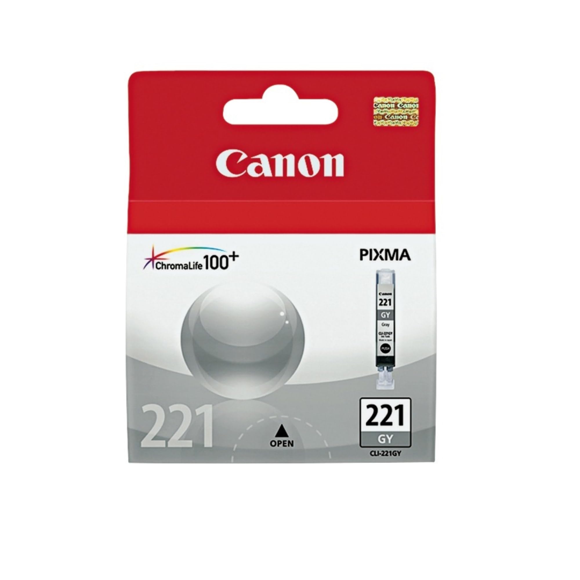 Depósito De Tinta Canon Cli-221 Gris Genuino Para Mp980 Y Mp990 - Venta Internacional.