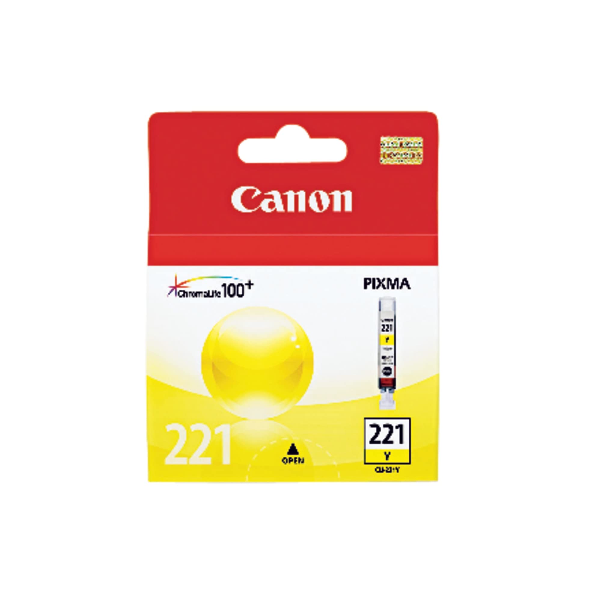Depósito De Tinta Canon Cli-221 Amarillo Auténtico Para Mp980  Mp560  Mp620 - Venta Internacional.