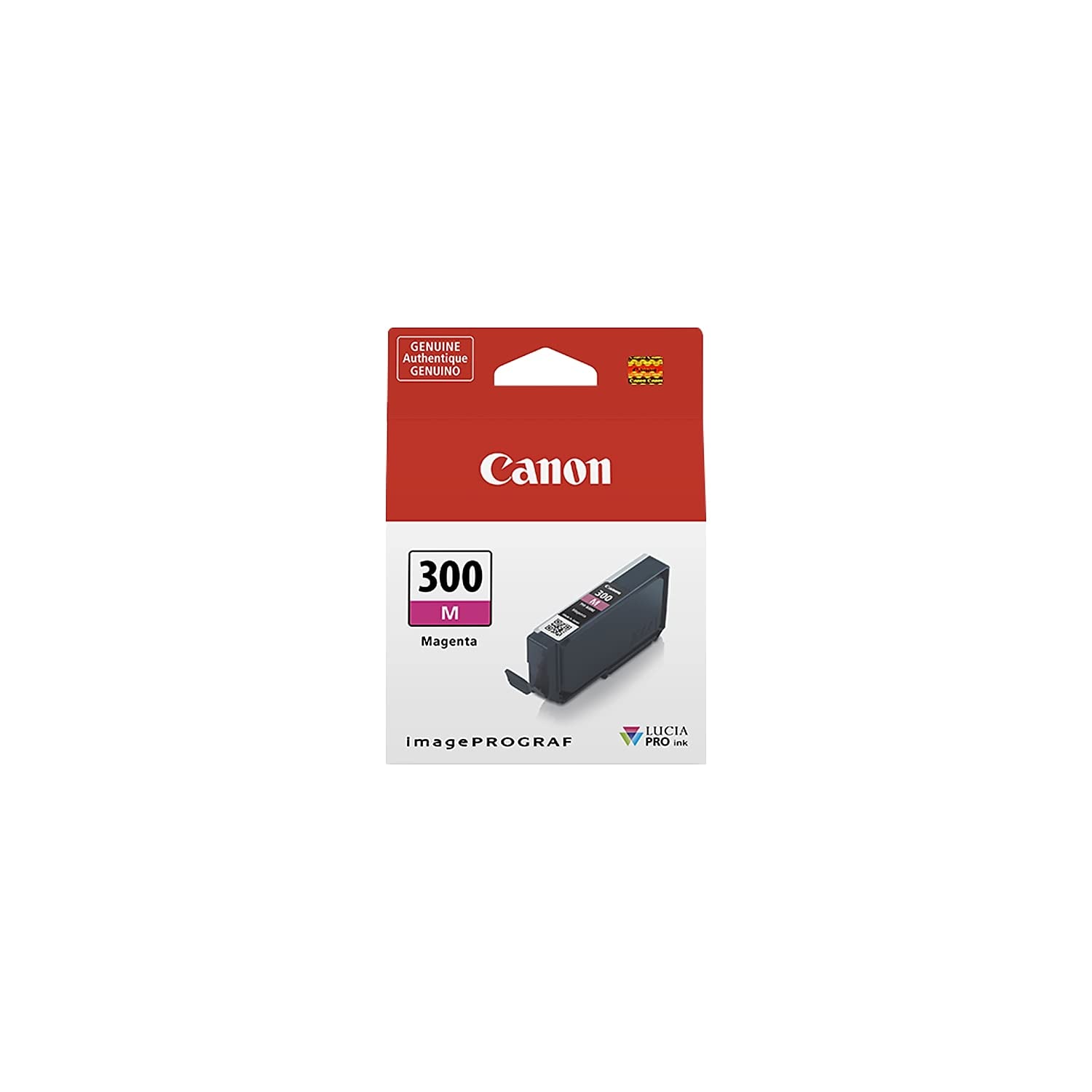 Depósito De Tinta Canon Pfi-300 Magenta Genuino Para Imageprograf Pro-300 - Venta Internacional.