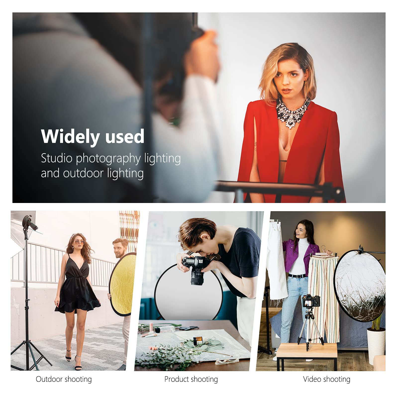 Foto 6 | Panel Reflector Neewer 5 Piezas de 60 cm-Venta Internacional