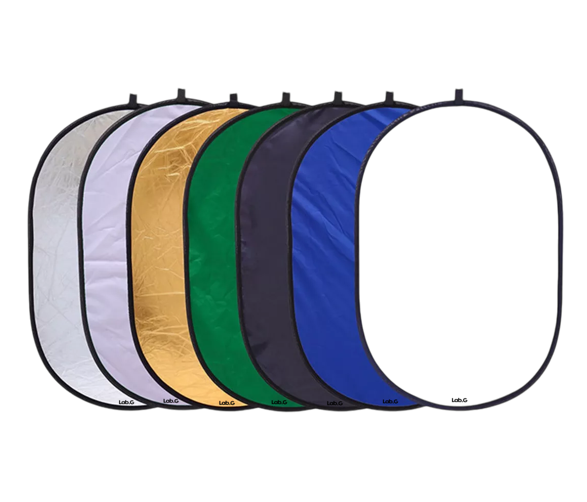 Reflector De Luz Lab.g Rebotador Fotografía Estudio Portátil 7 En 1 Multicolor