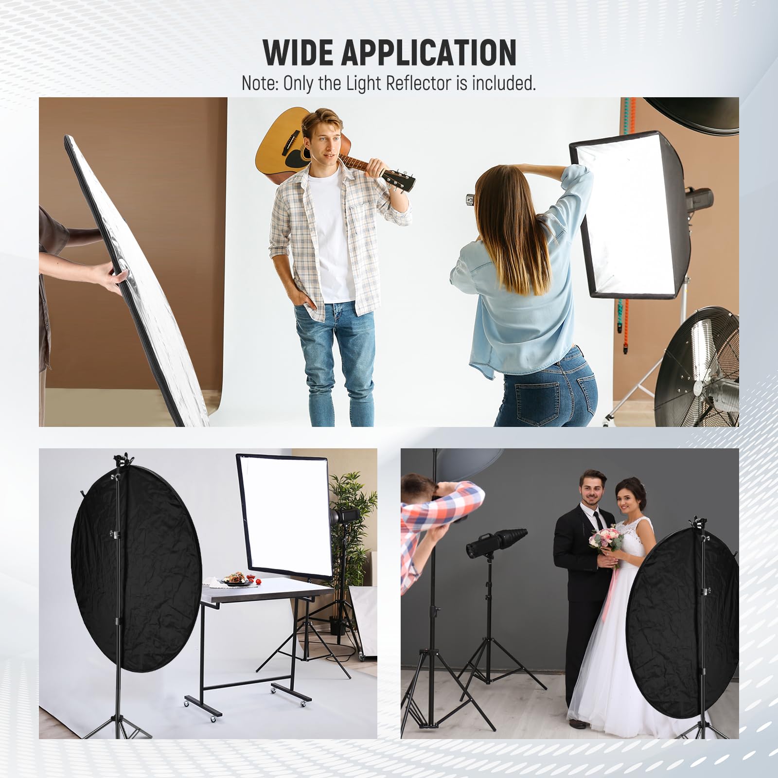 Foto 4 pulgar | Difusor Reflector De Luz Neewer 130 Cm 5 En 1 Con Bolsa - Studio - Venta Internacional.