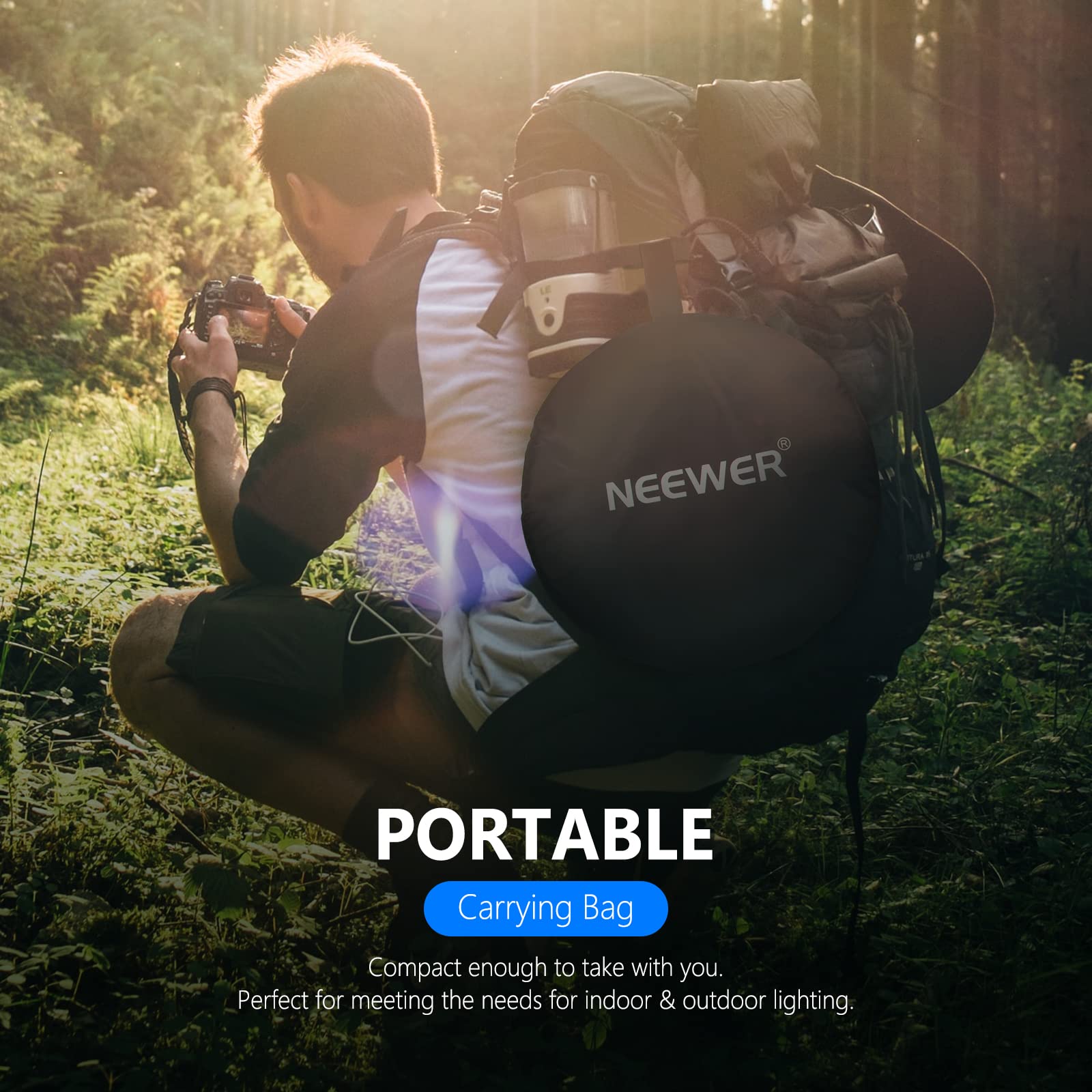 Foto 6 pulgar | Reflector De Luz Neewer, 80 Cm, 5 En 1, Plegable Con Bolsa - Venta Internacional.
