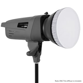Foto 4 | Difusor Sock Neewer, Paquete De 2 Unidades, 180 Mm, Blanco Suave, Para Luz Estroboscópica - Venta Internacional.