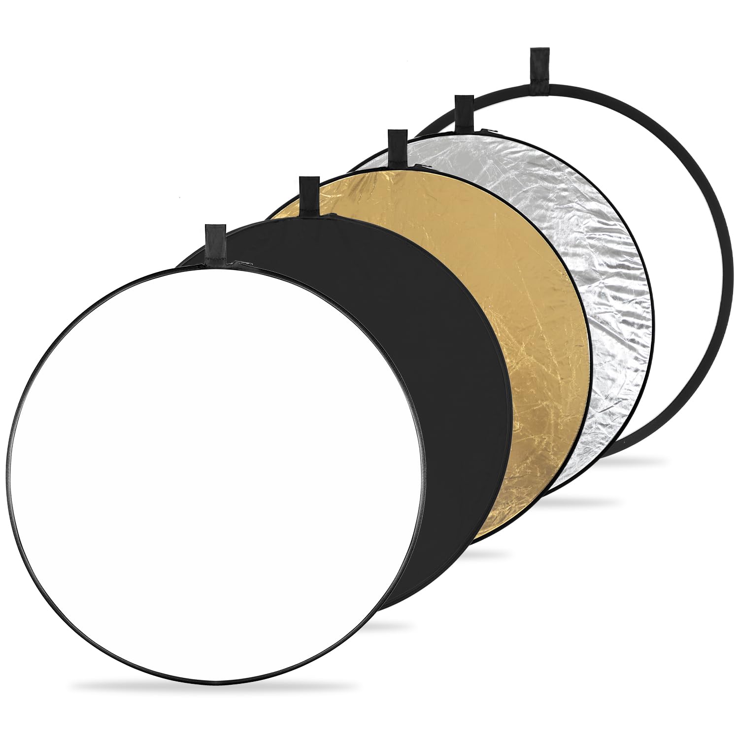 Reflector De Luz K&f Concept 5 En 1 De 80 Cm Para Estudio Y Exteriores - Venta Internacional.