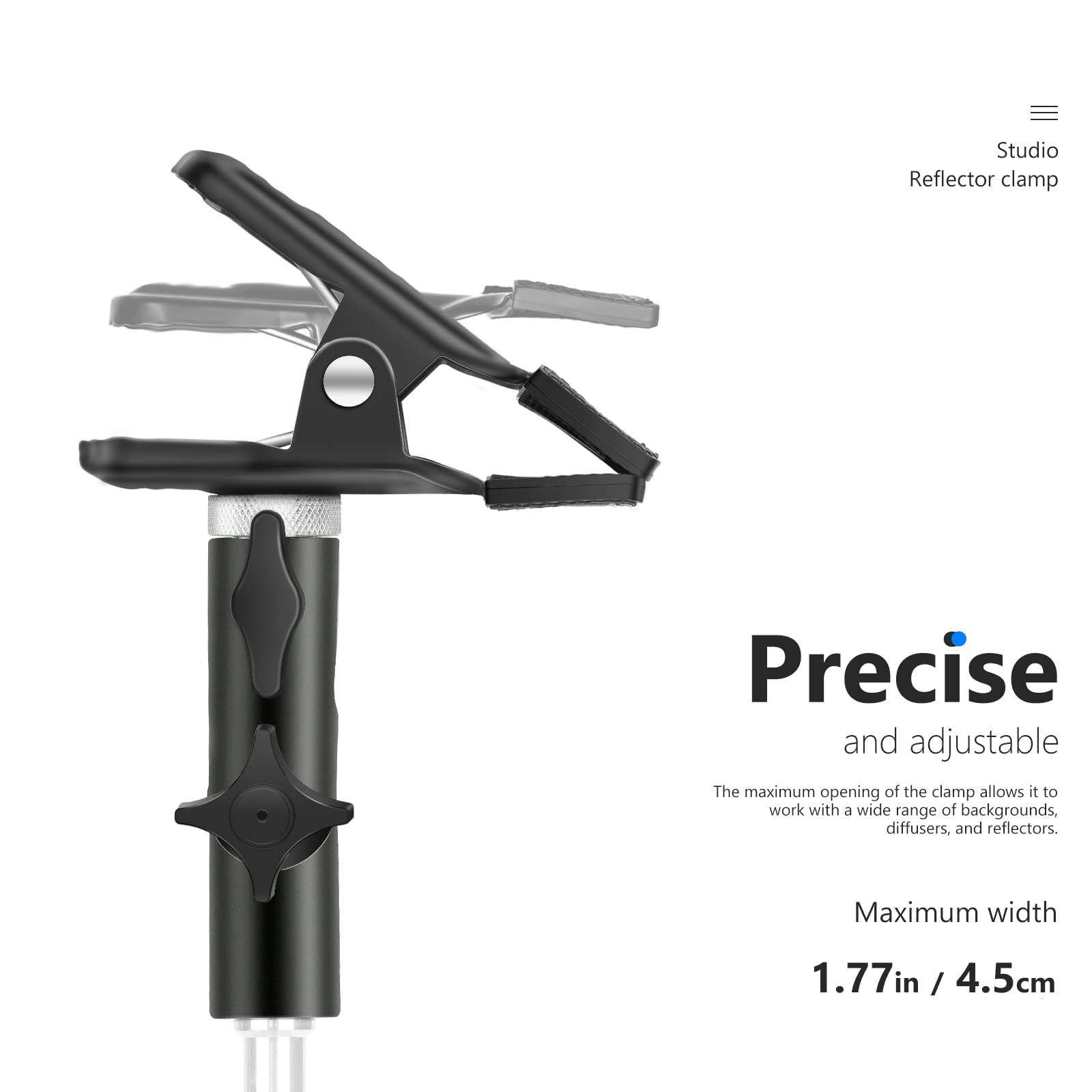 Foto 6 | Soporte De Pinza Para Reflector Neewer Photo Studio (2 Unidades) - Venta Internacional.