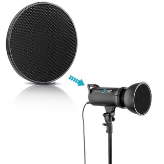 Foto 4 | Difusor Reflector Neewer De 18 Cm Con Rejilla En Forma De Panal Para Bowens - Venta Internacional.