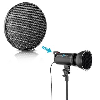 Foto 5 | Difusor Reflector Neewer De 18 Cm Con Rejilla En Forma De Panal Para Bowens - Venta Internacional.