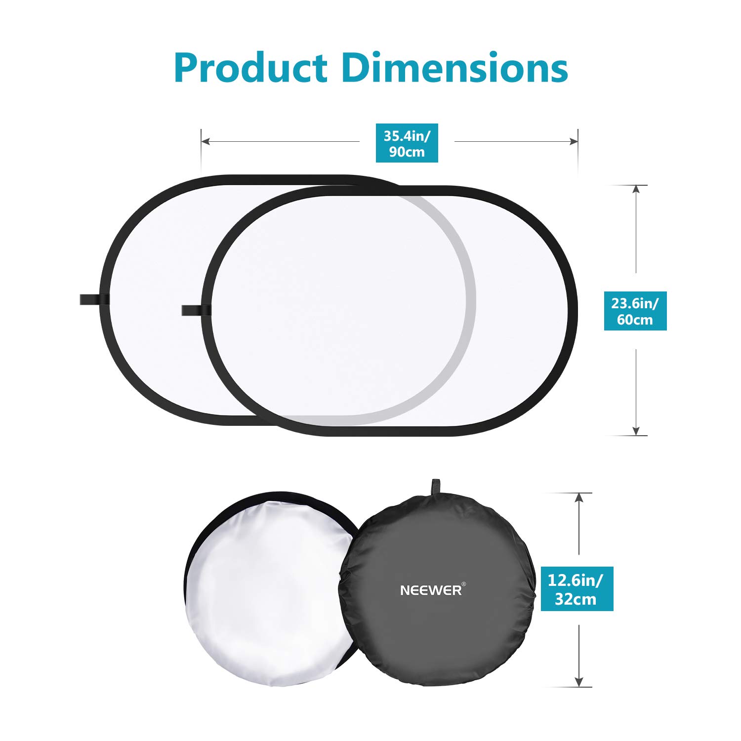 Foto 6 pulgar | Panel Difusor De Luz Neewer Soft White De 60 X 90 Cm Con Bolsa - Venta Internacional.