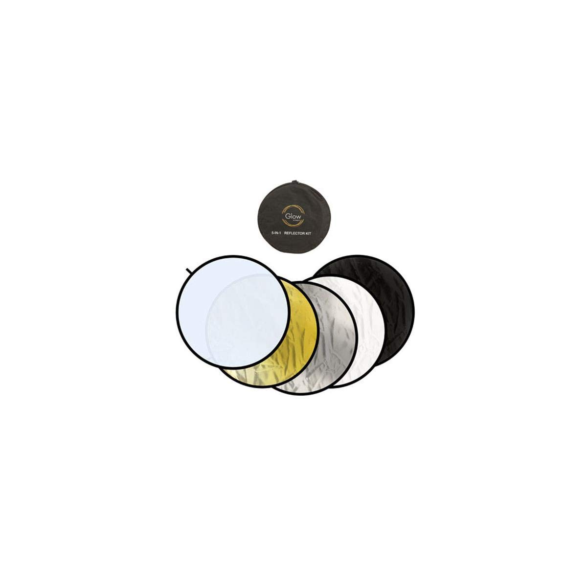 Kit Reflector Portátil Glow 5 En 1 De 42 Pulgadas - Venta Internacional.