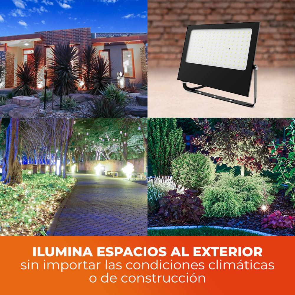 Foto 5 pulgar | Reflector Led Exterior Tecnolite 100 W Luz Día No Atenuable