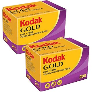 Foto 1 | Película Kodak Gold 200 135/24 35 Mm, Paquete De 2 - Venta Internacional.