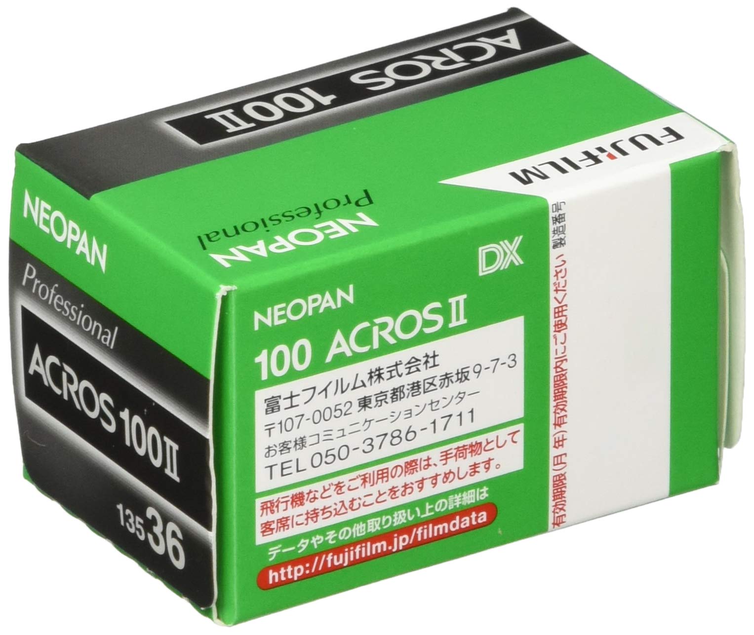 Foto 2 | Película Fujifilm Neo Pan 100 Acros Ii 135 En Blanco Y Negro - Venta Internacional.