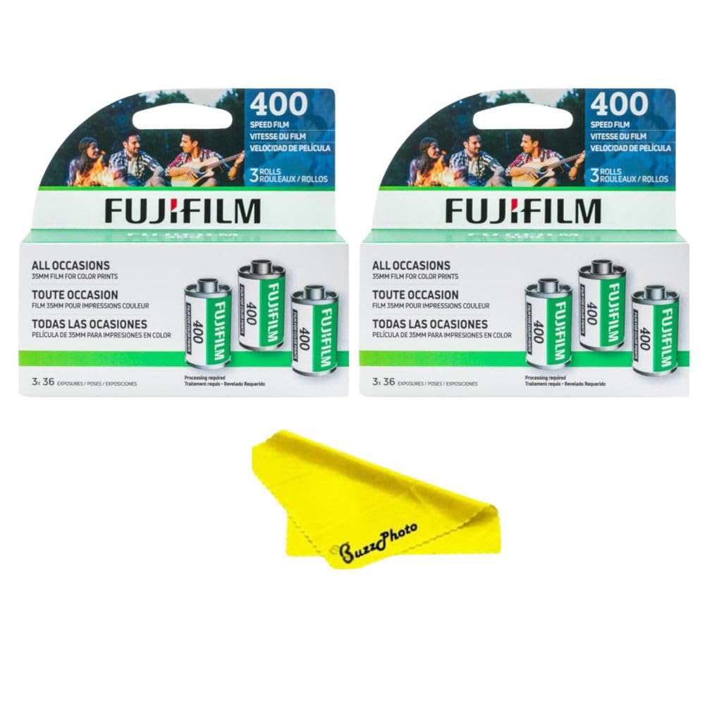 Película Fujifilm Fujicolor 400 En Negativo, 35 Mm, 36 Puntos De Exposición X6 - Venta Internacional.