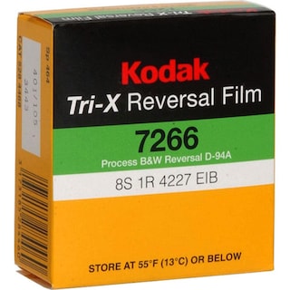 Foto 1 | Película Kodak Txr-464 Tri-x Reversal En Blanco Y Negro Super 8 De 50 Pies - Venta Internacional.