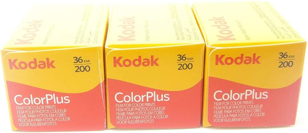 Película Kodak Colorplus 200asa 36exp, Paquete De 3 - Venta Internacional.