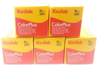 Foto 1 | Rollos De Película Kodak Colorplus 200 Asa 36 Exposure X5 - Venta Internacional.