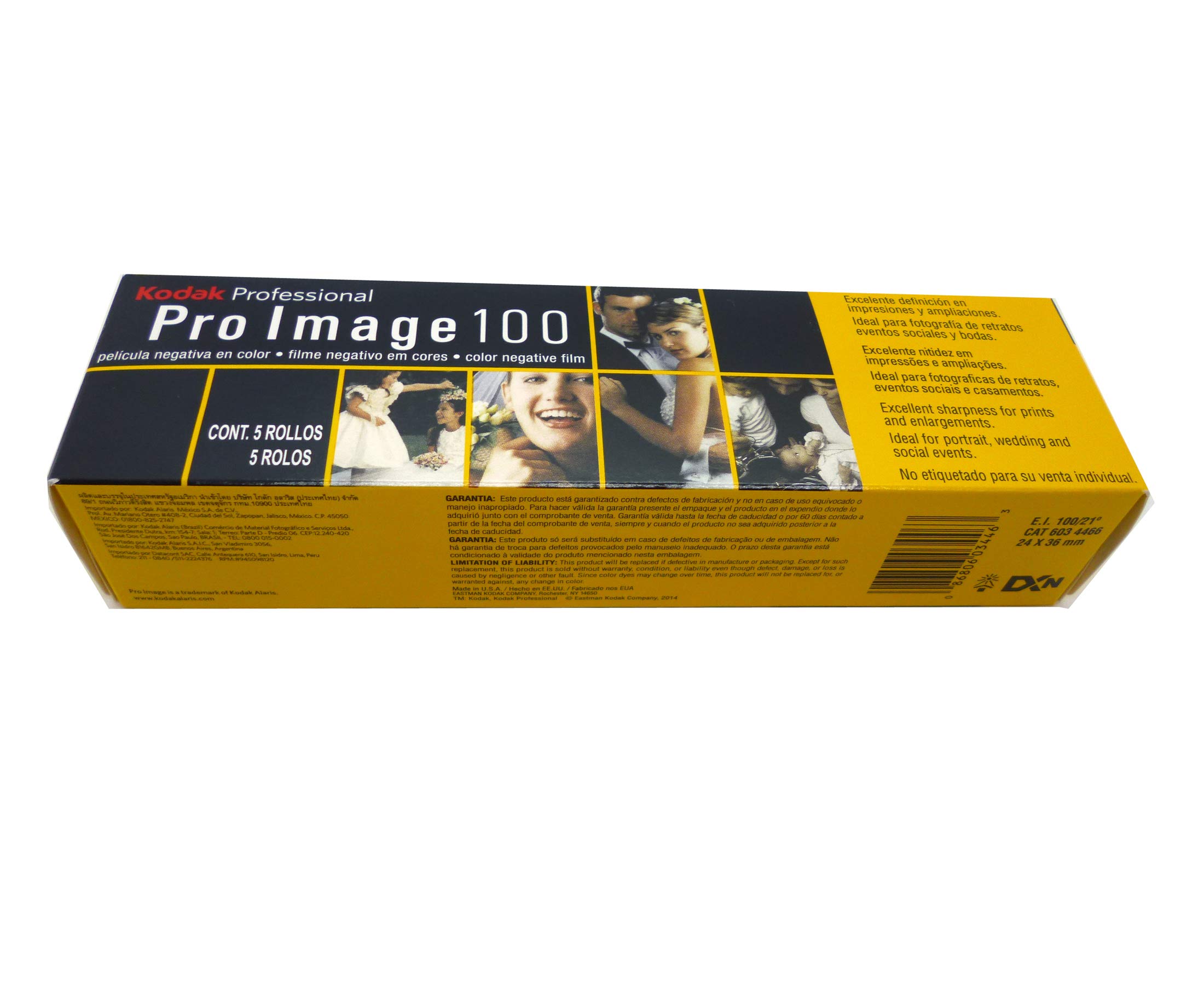Foto 5 | Película Kodak Pro Image 100 Professional Iso 160 35 Mm 36 Exp - Venta Internacional.