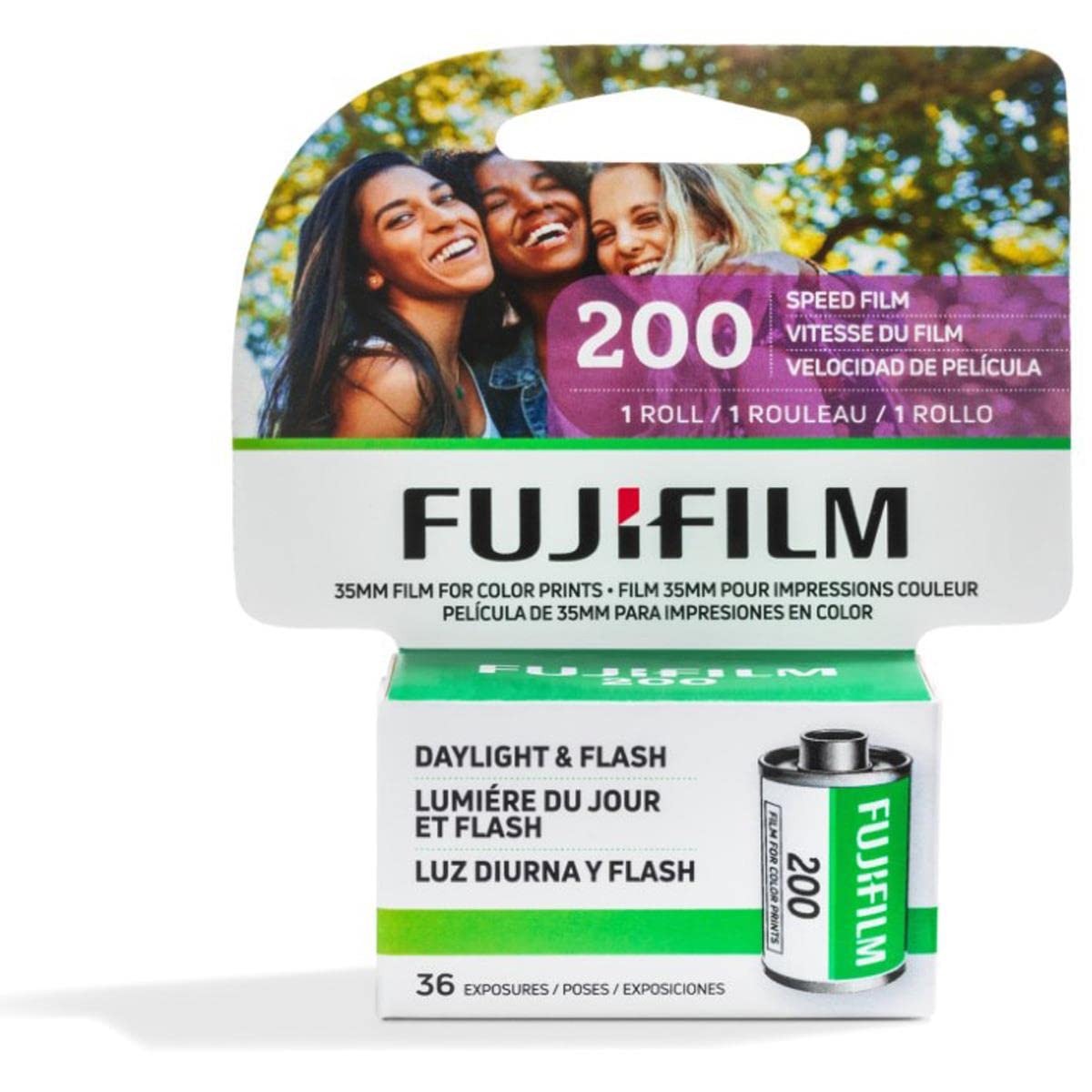 Película Fujifilm Fujicolor 200 En Negativo, 35 Mm, 36 Exposiciones - Venta Internacional.